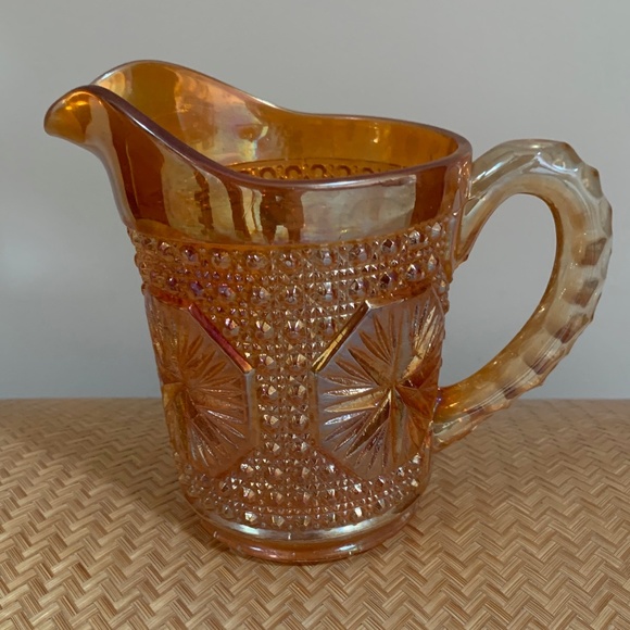 Other - Carnival Glass Pitcher/Creamer